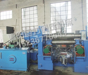 W11XNC-20x2000-水平下調(diào)式三輥卷板機(jī)